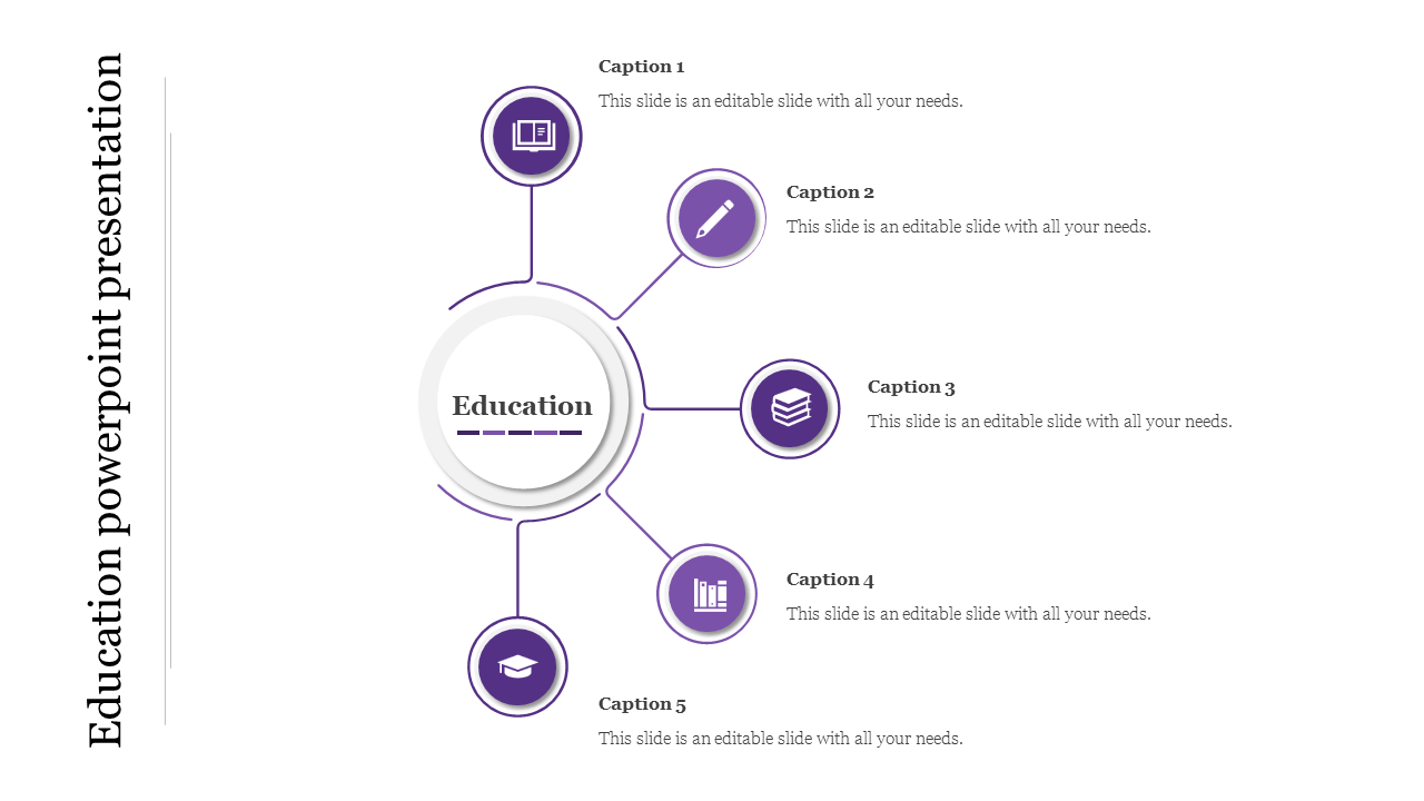 education powerpoint presentation-Purple